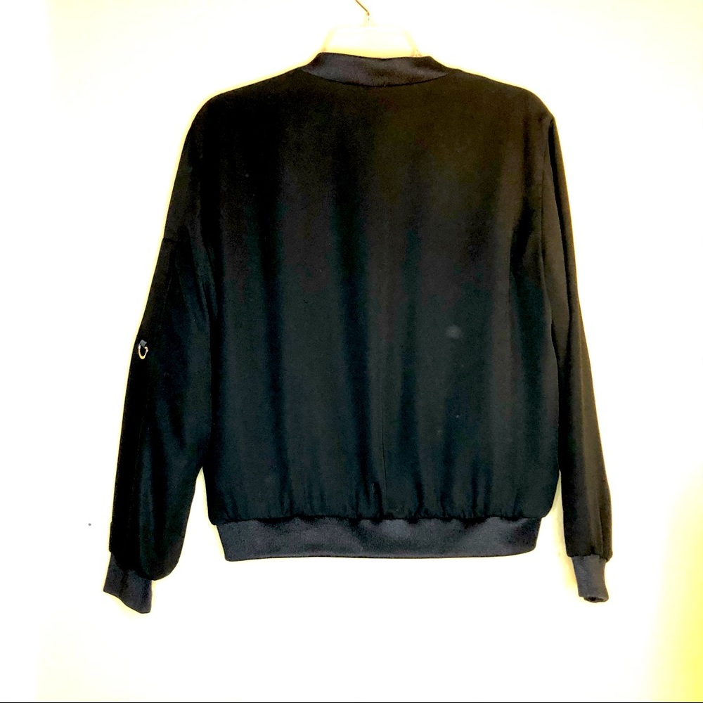 Zara Basic Collection Zip Up Black Jacket - image 2